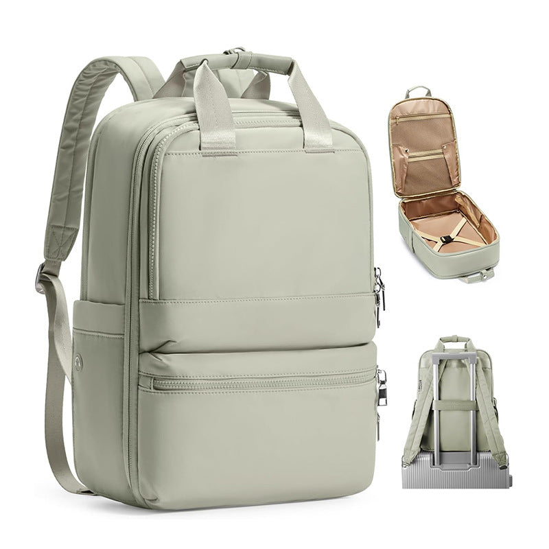 Travel backpack with integrated laptop compartment and organizer Kalsten