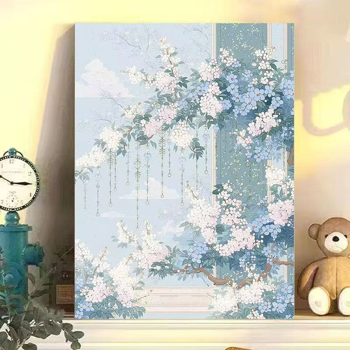 Floral Dreamscape Canvas Art Print Kalsten