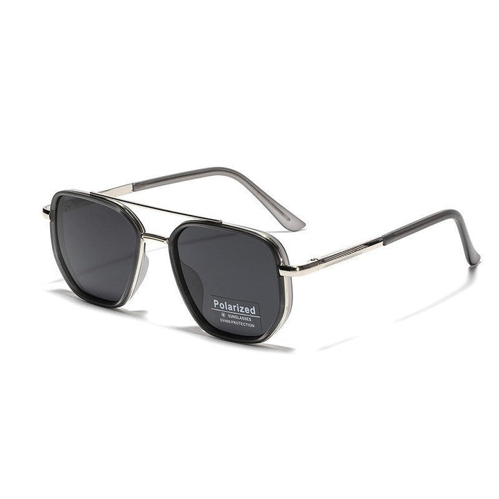 Women's Square Sunglasses with Polarized Lenses and Elegant Metal Frame Kalsten