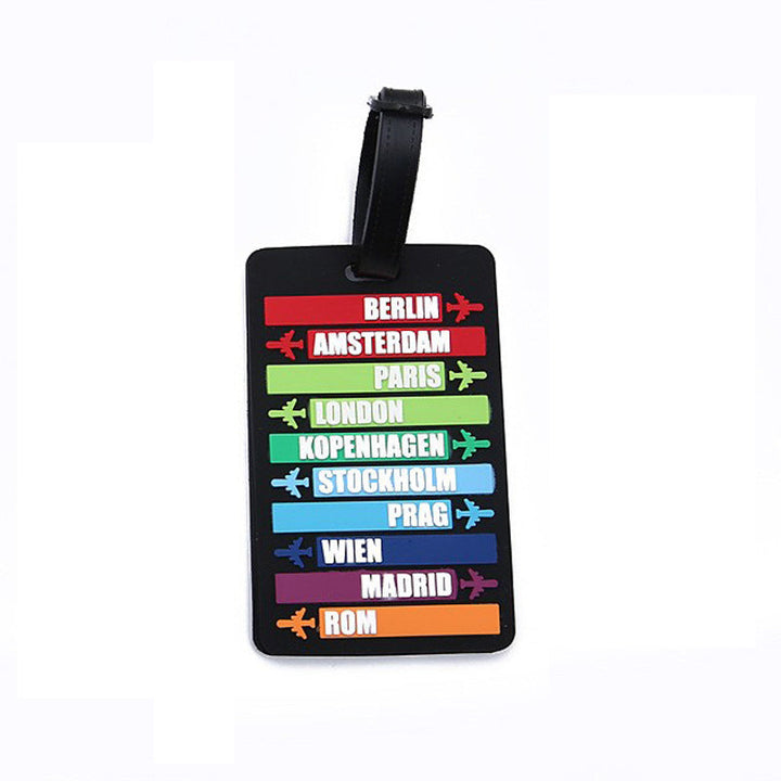 Unisex Luggage Tag with City Motifs Kalsten