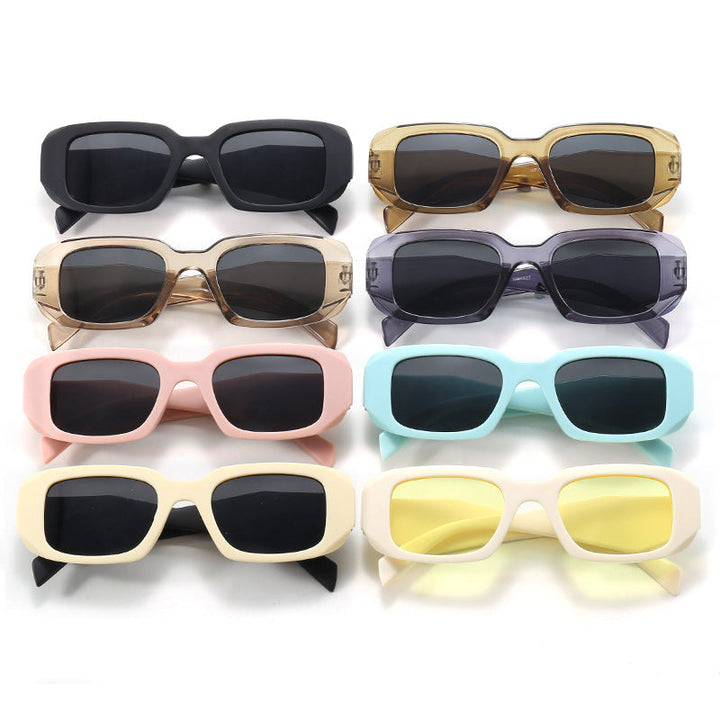 Women's trendy oversized sunglasses in fashionable rectangular design Kalsten