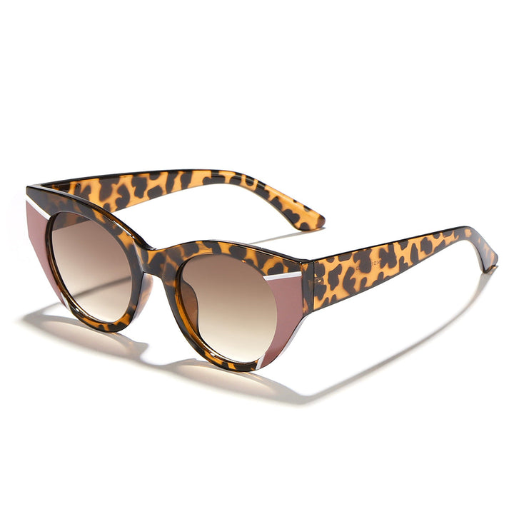 Women's fashionable sunglasses with unique leopard print Kalsten