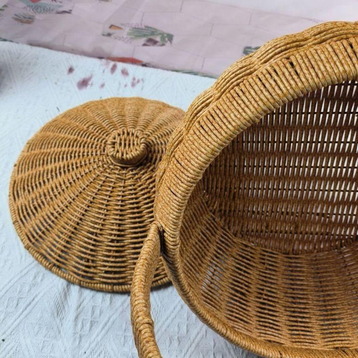 Ornamental Woven Storage Basket Kalsten