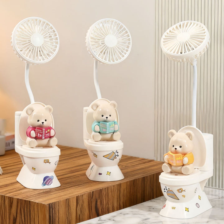 Unisex Creative Table Fan with Processed Design Kalsten