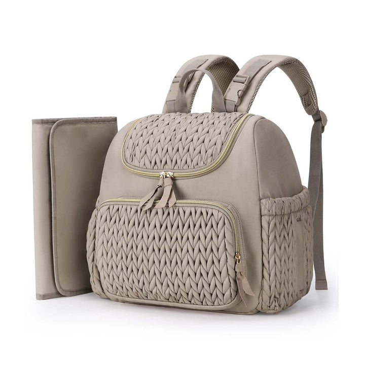 Women's Fashion Backpack with Woven Design Kalsten