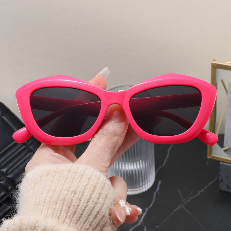 Ladies Cat-Eye Sunglasses with Stylish Leopard Pattern Kalsten