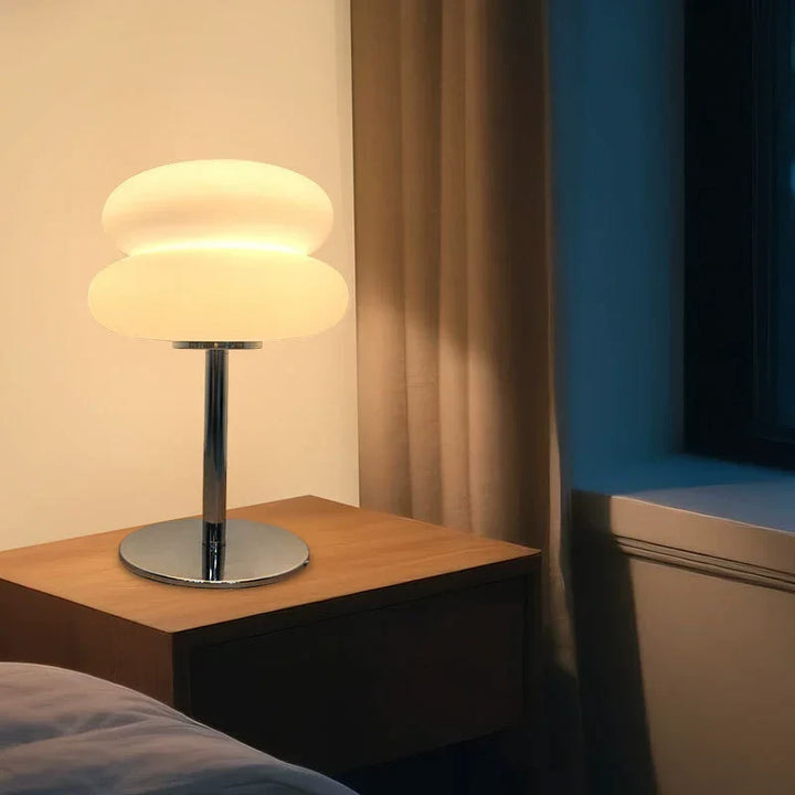 Desktop Mini Table Lamp Bauhaus Vintage Egg Tart Night Light | Kalsten