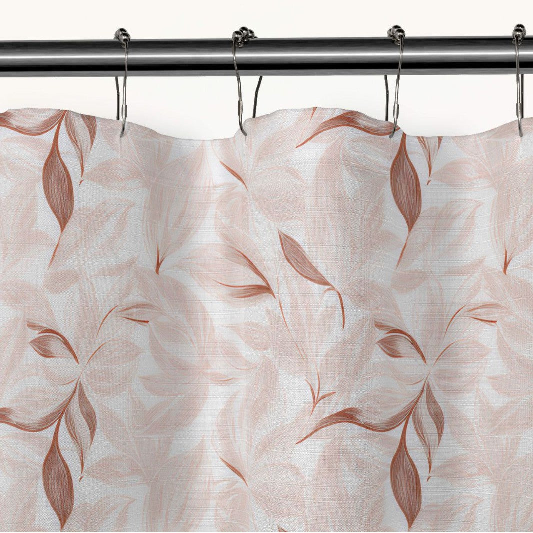 Artistic Floral Print Shower Curtain Kalsten
