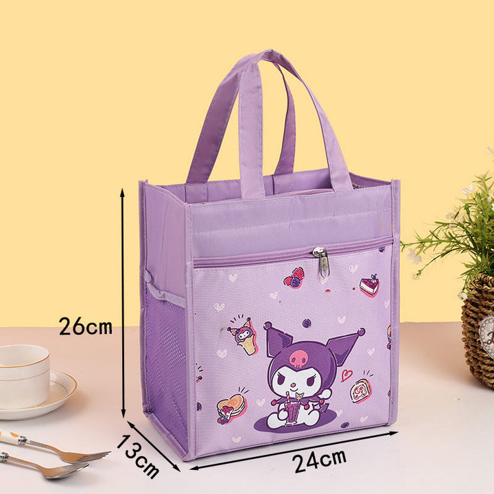 Insulated Bear-Themed Lunch Tote Kalsten