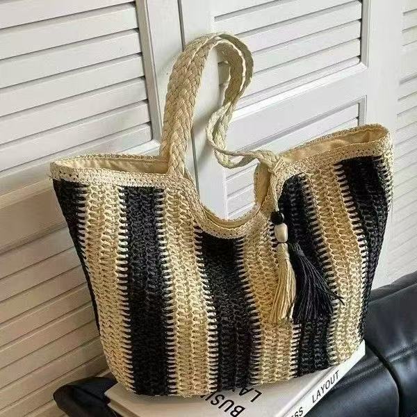 Large Hand-Knotted Shopper Kalsten