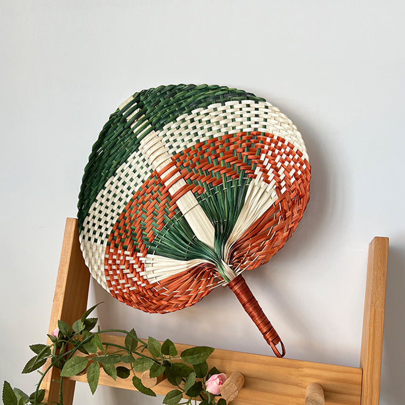 Women Hand-woven Fan made of natural material Kalsten