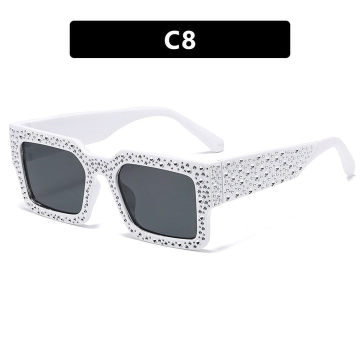 Women's extravagant sunglasses with sparkling accent Kalsten