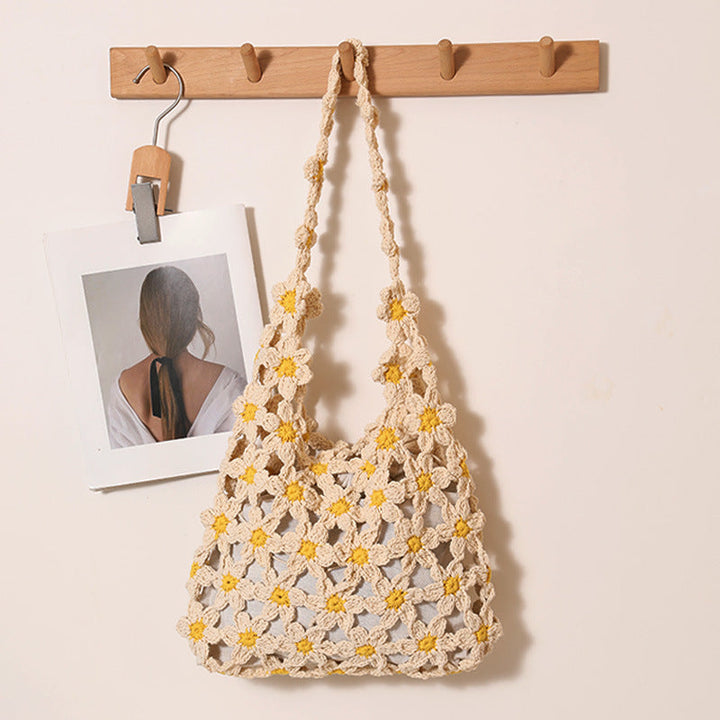 Crocheted flower bag Kalsten
