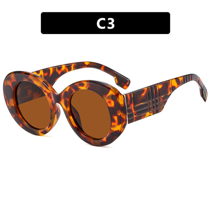 Women's extravagant sunglasses with creative frame design and protective UV filter Kalsten