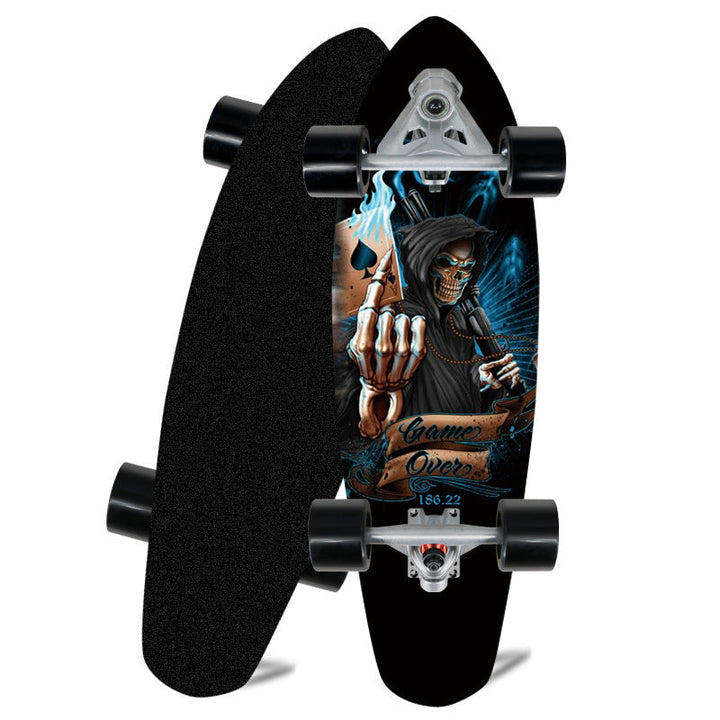 Mini Cruiser Skateboard with Ergonomic Design Kalsten
