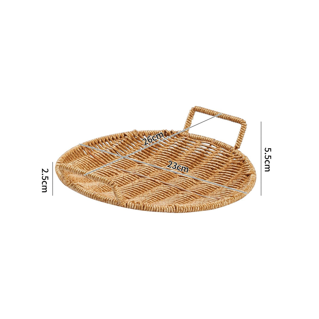Handwoven Decorative Serving Basket Kalsten