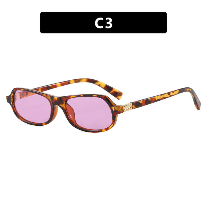 Ladies stylish fashionable sunglasses with golden accents Kalsten