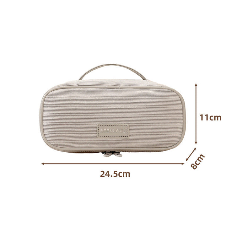 Textured Travel Makeup Case Kalsten