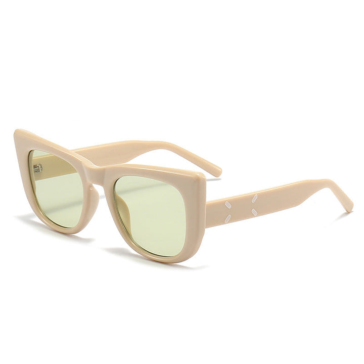 Women modern oversized sunglasses in unique design Kalsten