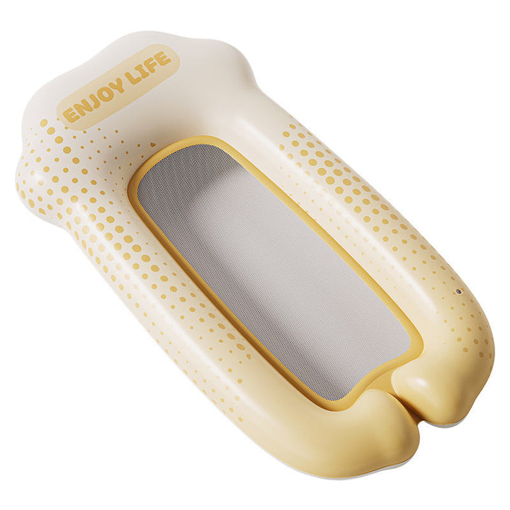 Women Inflatable Relax Lounger with Mesh Surface Kalsten