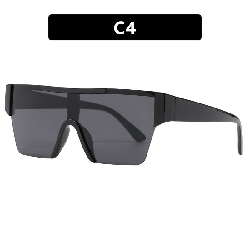 Women's futuristic sports sunglasses with UV protection and wide lens area Kalsten