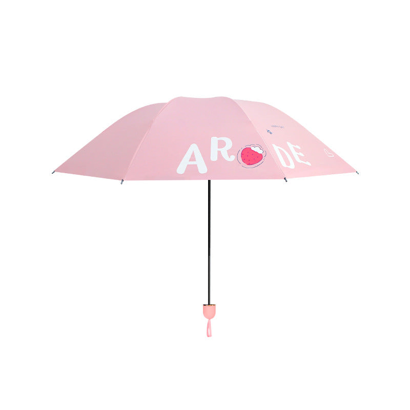 Women's Foldable Umbrella with Cheerful Design Kalsten