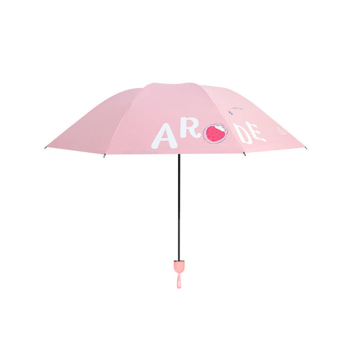 Women's Foldable Umbrella with Cheerful Design Kalsten