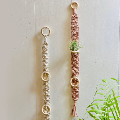 Macrame Wall Plant Holder Acalora