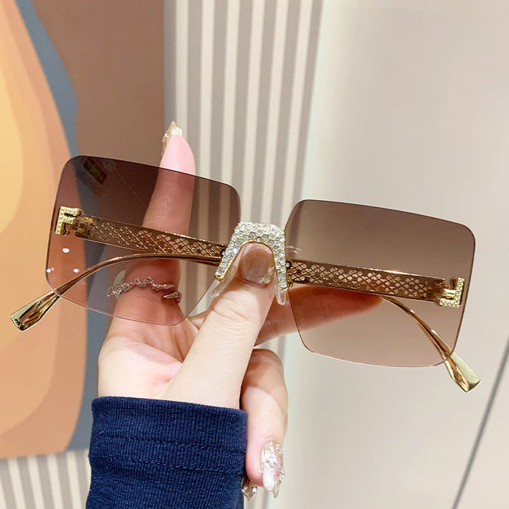 Women extravagant hexagonal sunglasses Kalsten