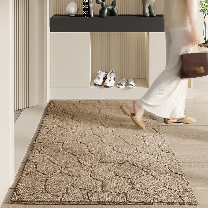 Textured Geometric Area Rug Kalsten