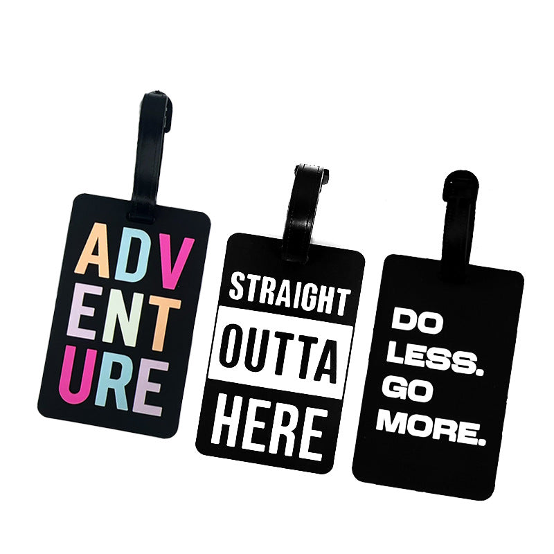 Inspirational Adventure Luggage Tag Kalsten