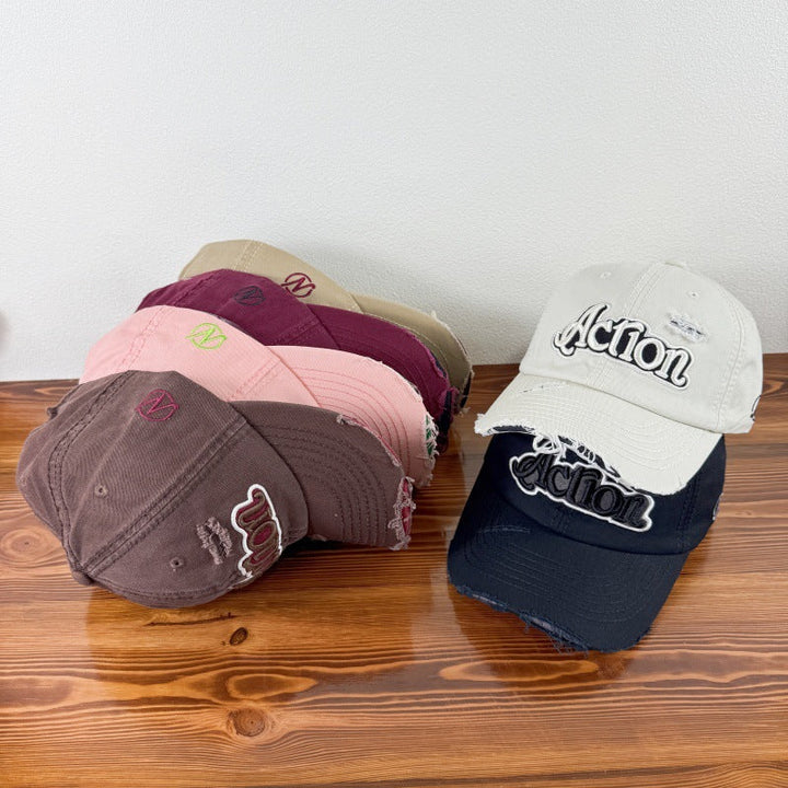 Men's Distressed Graphic Baseball Cap Kalsten 1784270841