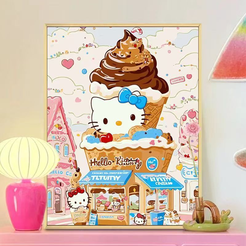 Cute Bakery-Themed Wall Art Print Kalsten