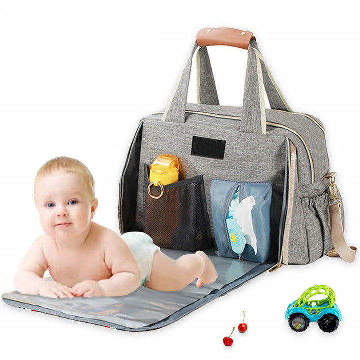 Ladies diaper bag with integrated changing mat Kalsten