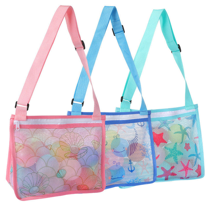 Practical Beach Bag Made of Mesh Material Kalsten