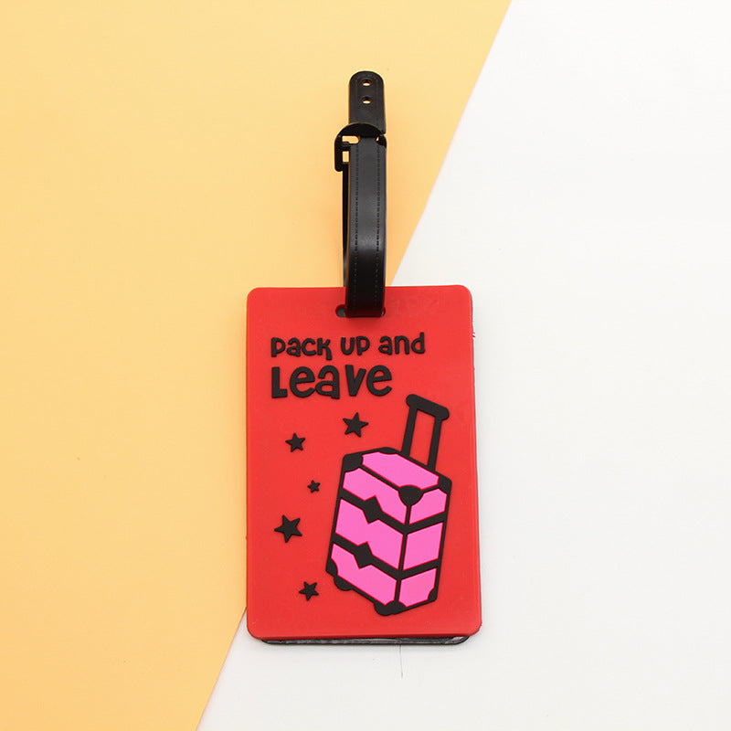 Unisex creative luggage tag in bus design Kalsten