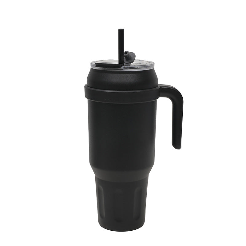 Women's Insulated To-Go Cup with Ergonomic Handle and Flexible Straw Kalsten
