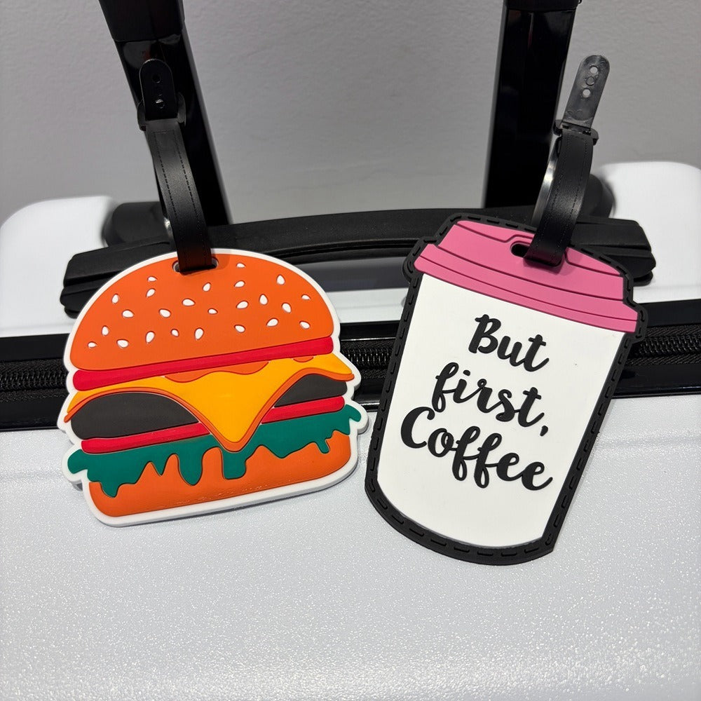 Playful Burger-Shaped Luggage Tag Kalsten