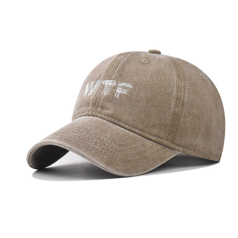Women's Casual Distressed Denim Baseball Cap Kalsten
