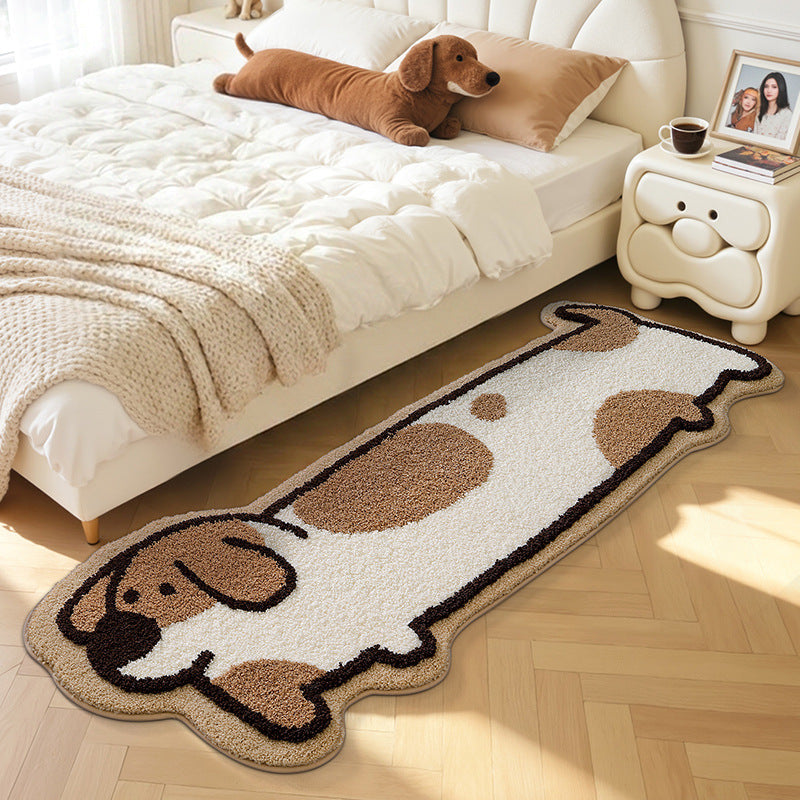 Tiger-Head Shaped Area Rug Kalsten