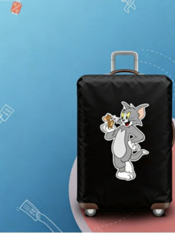 Unisex non-elastic Luggage protective cover with eye-catching design and water-repellent coating Kalsten
