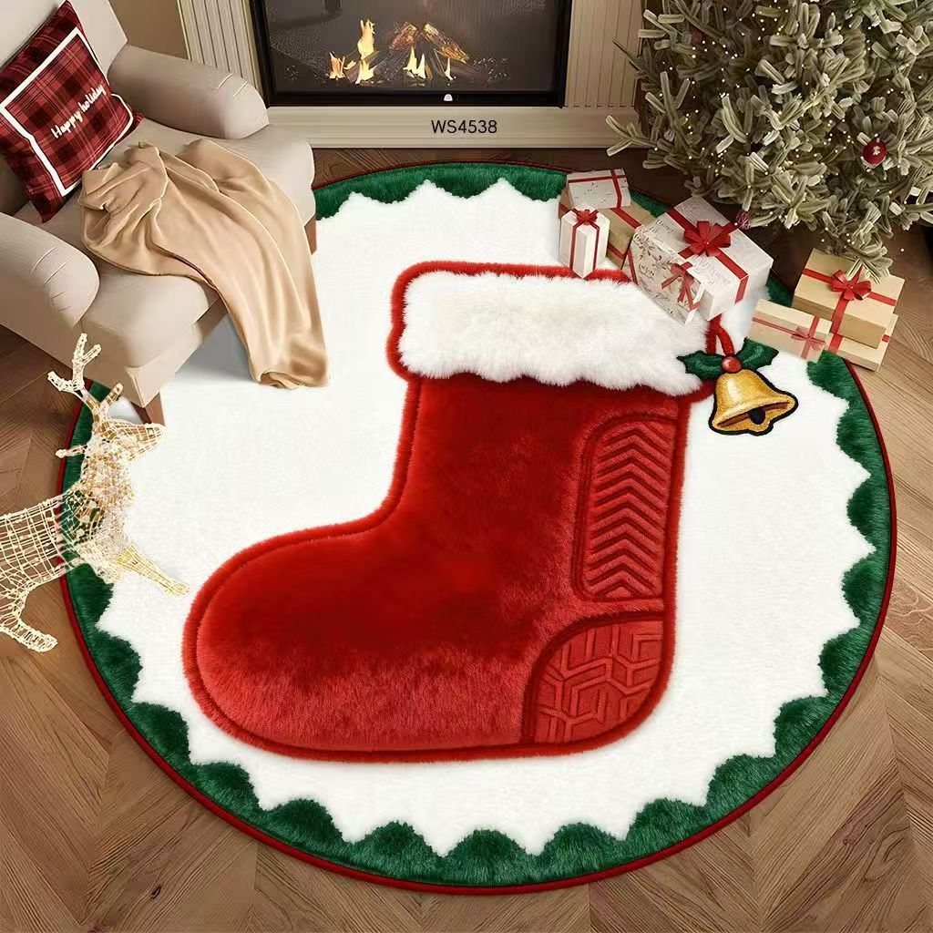 Festive Christmas-Themed Area Rug Acalora