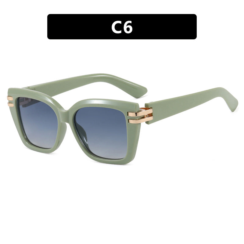Women stylish oversized sunglasses with luxurious details Kalsten
