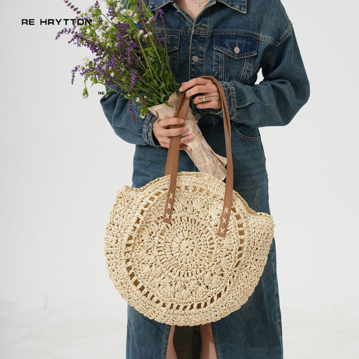 Hand-knotted beach bag Kalsten