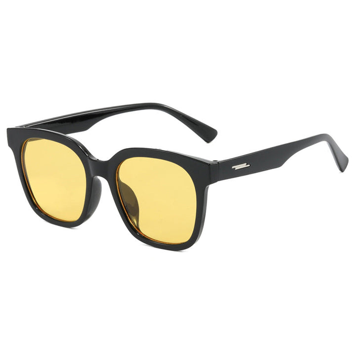 Women's sunglasses with a modern, angular plastic frame Kalsten
