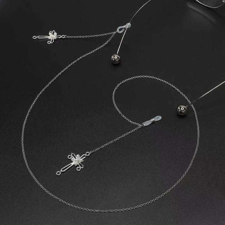 Cross Pendant Chain Earrings Kalsten