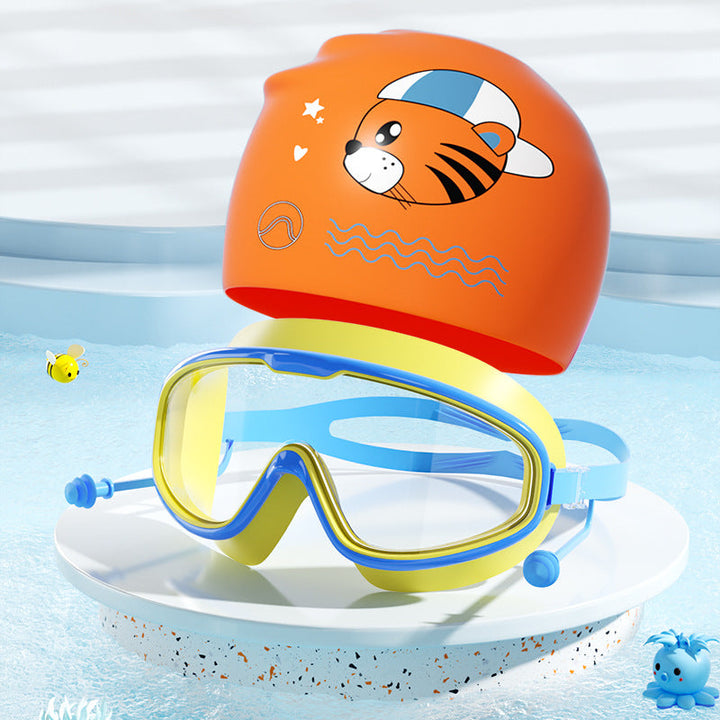 Kids Fun Tiger-Themed Swim Set Kalsten