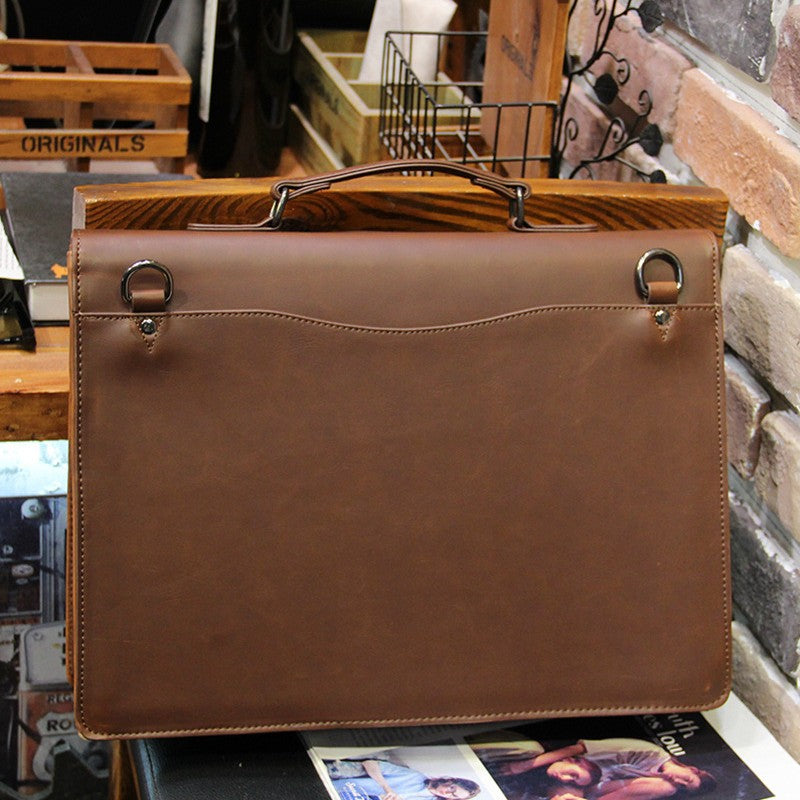 Briefcase Made of High-Quality Synthetic Leather Kalsten