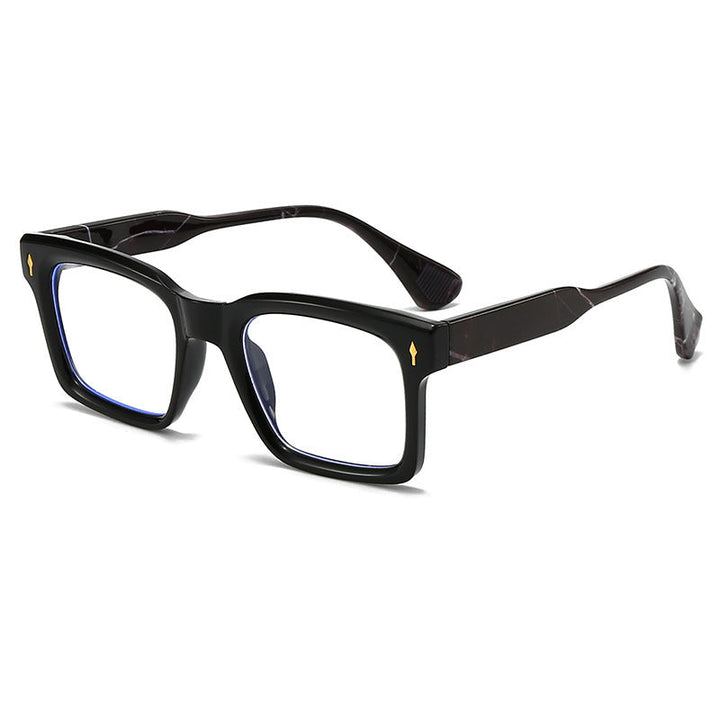 Ladies Rectangular Sunglasses in Elegant Tortoiseshell Design Kalsten