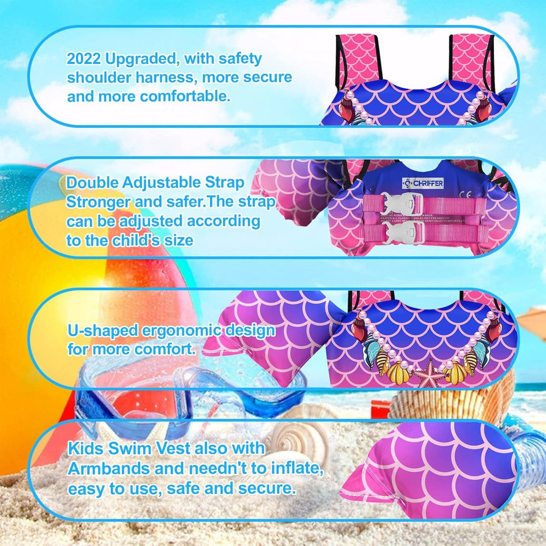 Women's swim wing system with safety belt Kalsten